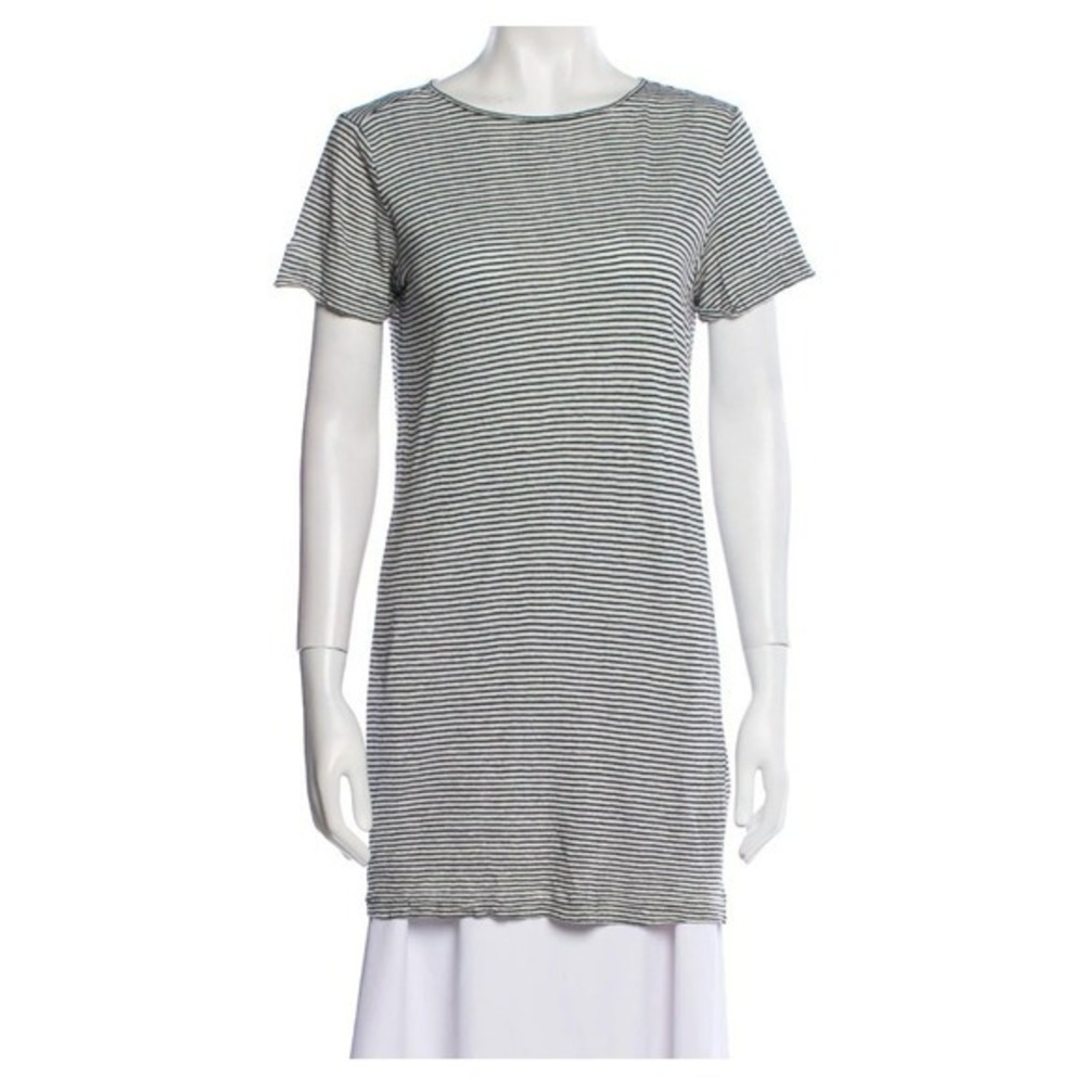 Alice + Olivia Shift Dress Size Small Linen Blend Cruise Summer Island Classic